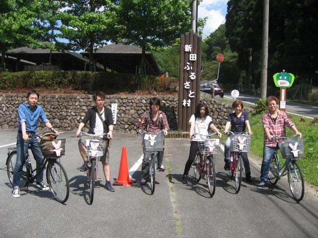 青年部自転車下り